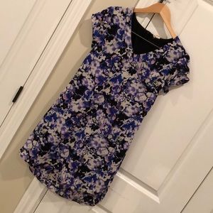 Floral V-neck Dress
